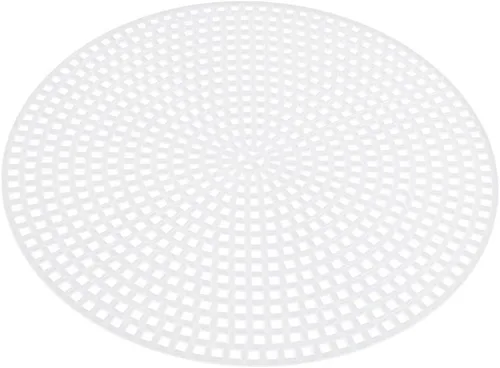 Exceart 20 Uds. Lienzo de plástico DIY Forma de Lona para Punto de Cruz Bordado de Punto de Aguja Artesanía Punto de Aguja de Malla Proyecto de Arte