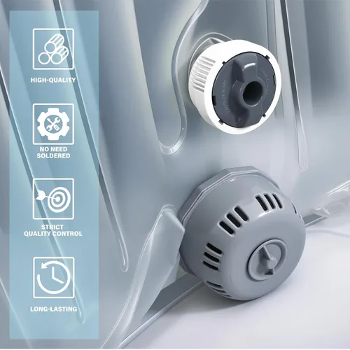 Miniatura 3 de Aplicable a P6653 y P05343 Piezas de Repuesto Tipo VI Juego de Soporte de Filtro para Jacuzzi Coleman Saluspa, Incluye 2 Cartuchos de Filtro