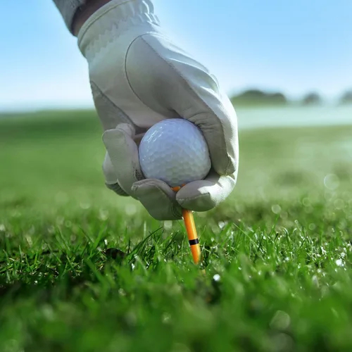 Miniatura 7 de Camisetas de golf de plástico, paquete de 150 (130 camisetas de conductor + 20 camisetas de hierro/híbridas), baja fricción y resistencia, diseño