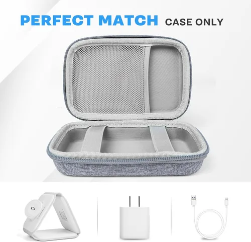 Miniatura 3 de Funda rígida de viaje compatible con UCOMX nano/para Apple MagSafe Duo/para Iseyyox/para Rtops/para LISEN cargador magnético plegable inalámbrico 3