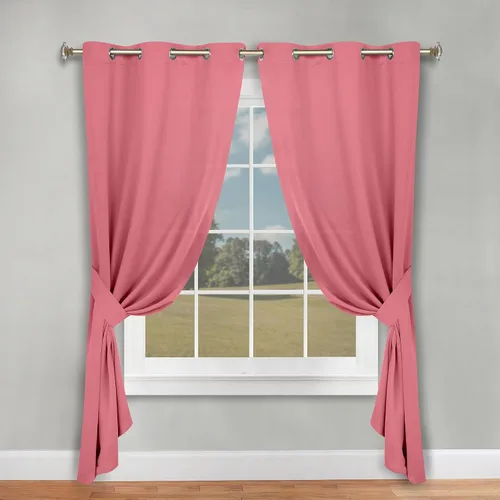 Miniatura 113 de Superior Cortinas Opacas, Oscurecimiento de Habitación, Dormitorio, Cortinas, Cocina, Acentos de Ventana de Sala de Estar, Bloqueo Solar, Térmico