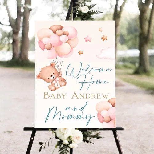 Miniatura 6 de Personalized Baby Shower Welcome Sign, Baby Shower Decoration Customised Baby Shower Party Sign Decor, Baby Shower Sign, Yard Sign Oudoor Party #10