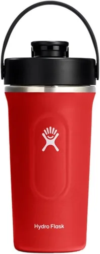 Miniatura 19 de Hydro Flask Botella agitadora – Botella de gimnasio de acero inoxidable aislada para preentrenamiento y proteína 24 onzas Agave Verde