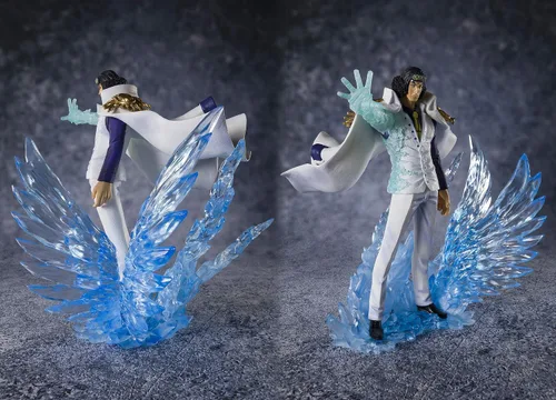 Miniatura 3 de TAMASHII NATIONS - Una pieza - Los tres almirantes Kuzan-Aokiji-, Bandai Spirits FiguartsZERO Estatua coleccionable