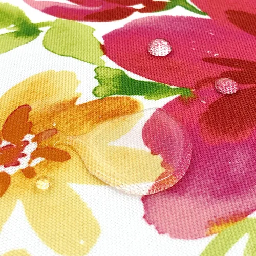 Miniatura 4 de CAIT CHAPMAN HOME COLLECTION Mantel de tela con cuentas para primavera y verano, fácil cuidado, resistente a las manchas