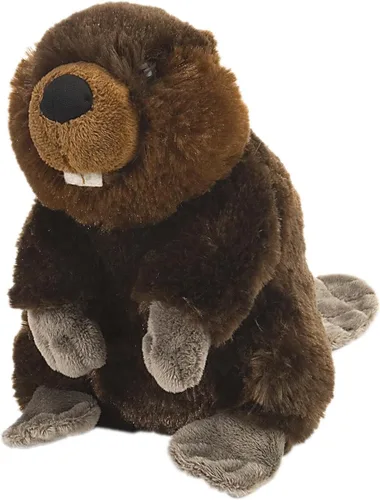 Wild Republic – Peluche de castor, muñeco de felpa, juguete de peluche, regalo para niños, colección Cuddlekins, 8 pulgadas, multi