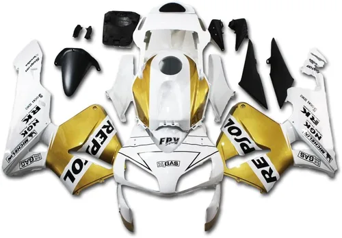 Miniatura 19 de Nardo Gris Carenado Ajuste para Honda 2003 2004 CBR600RR Inyección ABS Plásticos Carrocería Kit Cuerpo Trabajo 07 08 CBR 600RR 02 Nardo Gris