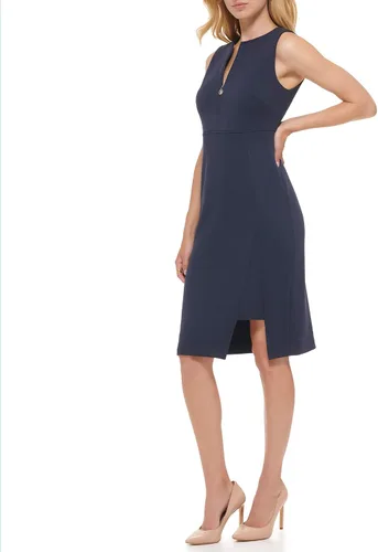 Miniatura 4 de Tommy Hilfiger Vestido sin mangas con cuello redondo para mujer