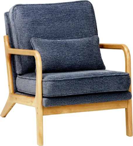 Miniatura 2 de Silla decorativa Mid-Century color beige