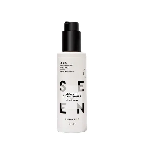 SEEN Acondicionador sin enjuague, sin fragancia - Acondicionador para el cabello sin enjuague y protector térmico en aerosol - Desenreda e hidrata -
