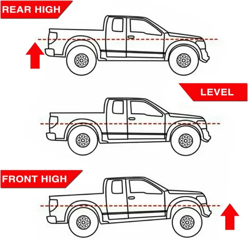 Miniatura 5 de Kit de elevación de nivelación delantera de 3 pulgadas compatible con Chevrolet Silverado/GMC Sierra 1500 2WD 1999-2006