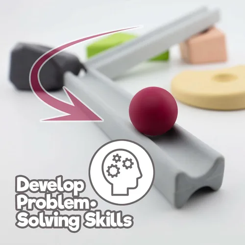 Miniatura 7 de Taksa Toys Juguetes de aprendizaje únicos inspirados en la naturaleza, recursos preescolares para habilidades motoras finas, bloques de construcción