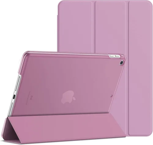 Miniatura 14 de JETech - Funda para iPad (9.7 pulgadas/24.64 cm, modelo 2018/2017, 6ª/5ª generación), funda inteligente con activación/suspención automática (Beige)