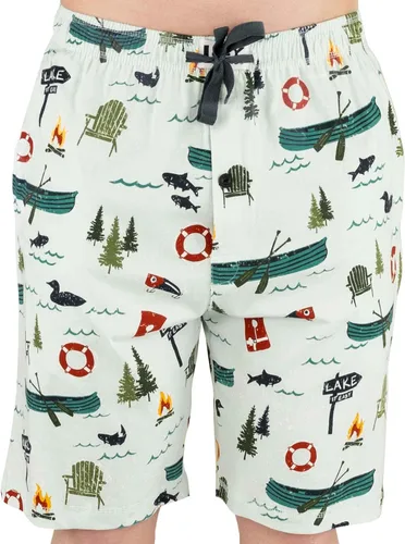 Miniatura 90 de Lazy One - Pantalones cortos de pijama para hombre, ropa de dormir