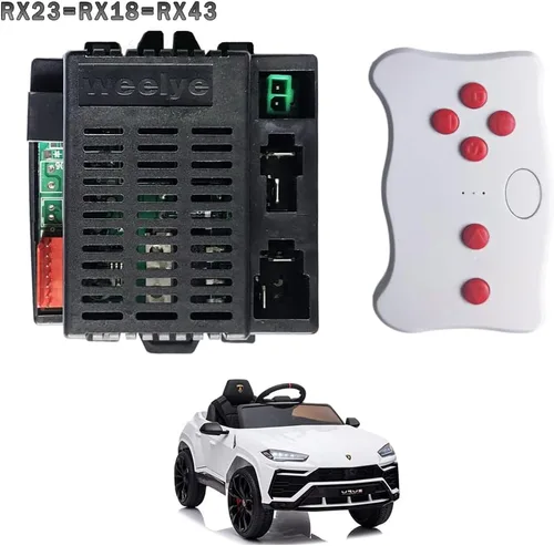 Miniatura 2 de Kit de conversión de caja de control de receptor Bluetooth Weelye RX18, RX43, RX23 CE 2.4G de 12 voltios para ruedas eléctricas, kit de control