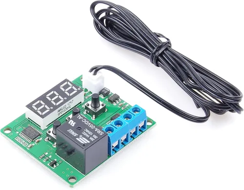 Miniatura 6 de NOYITO Módulo controlador de temperatura digital de -58℉ a +257 ℉ Interruptor de control de temperatura NTC Sonda de sensor impermeable - Pantalla