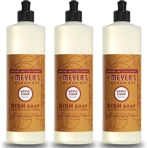 Miniatura 133 de Mrs. Meyer’s Clean Day - Detergente líquido para platos, aroma a lavanda, botella de 16 oz
