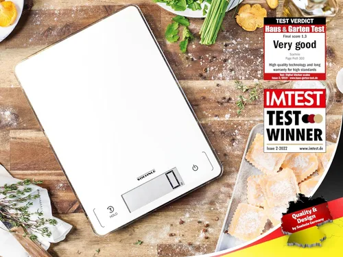 Miniatura 3 de Soehnle Page Profi 300 - Báscula digital para alimentos, incrementos de alta precisión de 0.04 oz, capacidad máxima de 44.1 lbs, función de tara