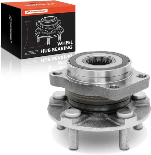 A-Premium Rodamiento de rueda delantera y conjunto de cubo con 5 pernos Compatible con Subaru Forester 2014-2018, Impreza 2014-2019, Crosstrek