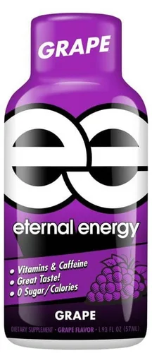Miniatura 3 de Eternal Energy Premium Energy Shot (uva, 6 unidades, paquete de 6)