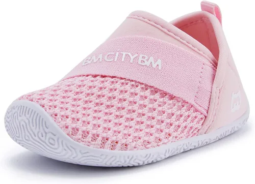 BMCiTYBM - Botas de nieve para niños y niñas, con forro de piel, zapatos de invierno, ligeros para exteriores (niños pequeños)
