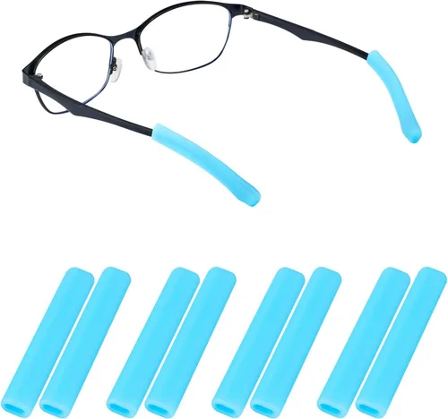 Miniatura 21 de Gdnmapt - Cojín de silicona para los oídos, antideslizante para los ojos, agarre cómodo para los oídos, solución de almohadillas para orejas 2 pares
