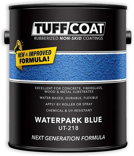Miniatura 28 de Tuff Coat UT-213 Gris Medio - 5 Galones: Revestimiento sumergible, a base de agua, de goma antideslizante