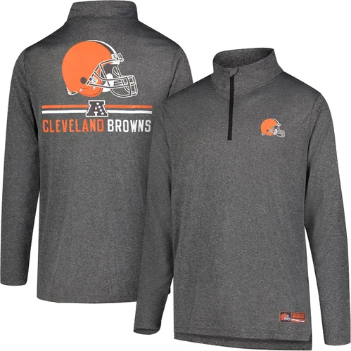 Miniatura 75 de Ultra Game Men's NFL Official Super Soft Quarter Zip Long Sleeve T-Shirt