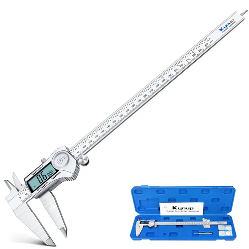 Miniatura 10 de Kynup Herramienta de medición de calibrador digital, calibrador de dial Vernier, micrómetro exterior digital, herramienta de bricolaje de calibre