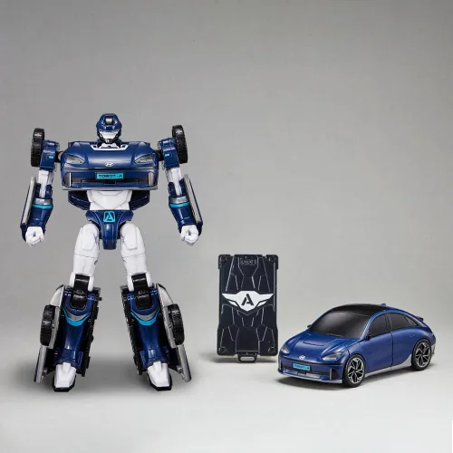 Miniatura 6 de Nuevo TOBOT, TOBOT A, Youngtoys - Vehículo coleccionable transformable a robot, juguetes de personajes de animación de héroes para niños de 4 años