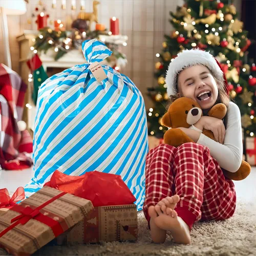 Miniatura 3 de Bolsa de regalo extra grande para regalos, bolsas de regalo de ducha para niños, bolsa de regalo de bebé jumbo para envoltura de bodas, cumpleaños
