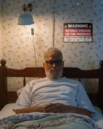 Miniatura 5 de ALKB Divertido regalo de jubilación para hombres y mujeres, decoración de pared de fiesta de jubilación de 12 x 8 pulgadas