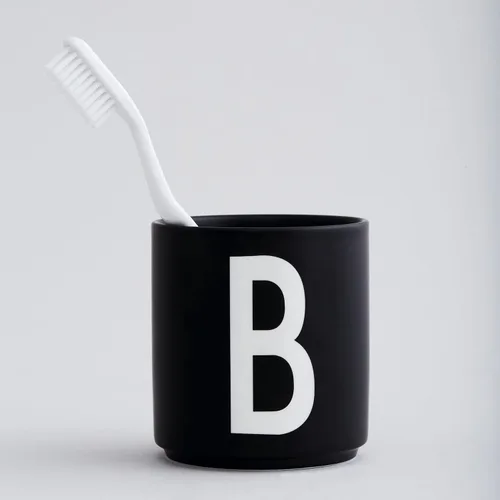 Miniatura 5 de Design Letters Taza de café con inicial A-Z Taza de café de Navidad con monograma para hombres, mujeres, tazas de porcelana de 11 onzas, taza