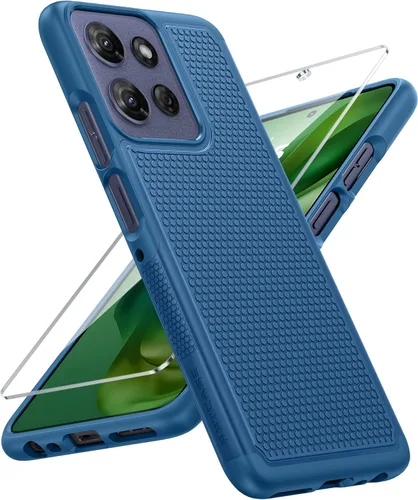 Miniatura 164 de FNTCASE Funda para teléfono Galaxy A14-5G: protección contra caídas de grado militar Samsung A14 5G, probada contra caídas de 14 pies, protector