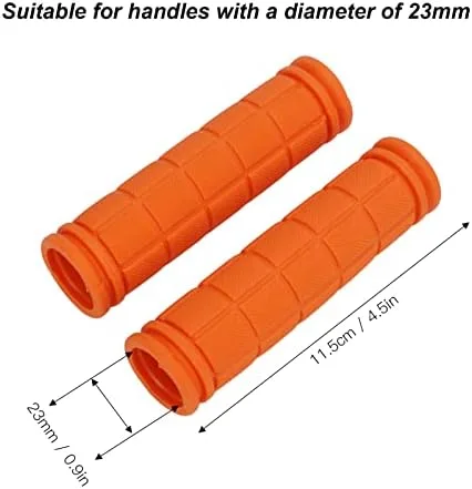 Miniatura 6 de Empuñaduras de manillar de bicicleta, agarre ergonómico de goma antideslizante con bloqueo unilateral para bicicletas de montaña, bicicletas