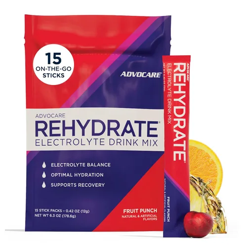Miniatura 9 de AdvoCare Rehydrate - Mezcla de bebida con electrolitos - Incluye magnesio, sodio, potasio y calcio - antioxidante y fortificado con aminoácidos