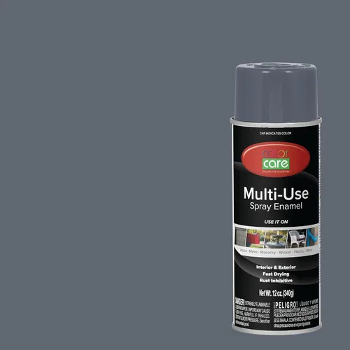 Miniatura 72 de Pintura en aerosol, 12 onzas, paquete de 6 (mezcla de colores cálidos: blanco brillante, rojo rubí, naranja, amarillo, marrón, negro brillante)