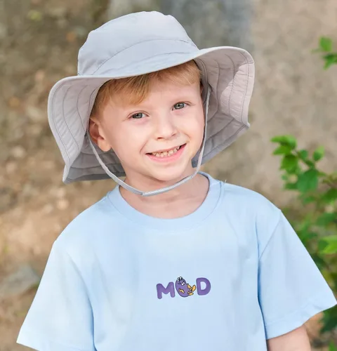 Miniatura 89 de Connectyle Sombrero de sol para niños y niñas, sombrero de pescador de ala ancha UPF 50+, sombrero de protección solar, sombrero transpirable