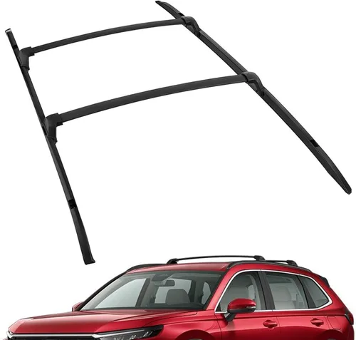 – Portaequipajes para techo, rieles laterales y barras transversales compatibles con Honda CRV CR-V 2017-2022 | Kit de rieles y barras transversales