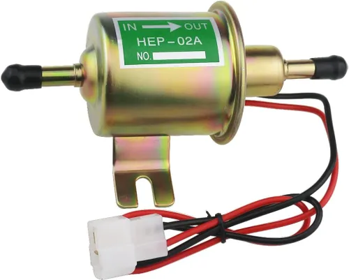 Miniatura 8 de Kit de bomba de combustible eléctrica universal para todos los autos, camiones, barcos, motores de carburador, cortacésped de 12 V, bomba