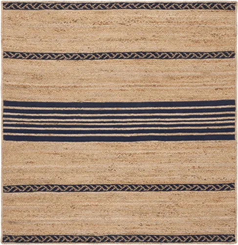 Miniatura 38 de SAFAVIEH Natural Fiber Collection - Alfombra decorativa de 2 x 3 pies, carbón y natural, yute tejido a mano, ideal para zonas de alto tráfico