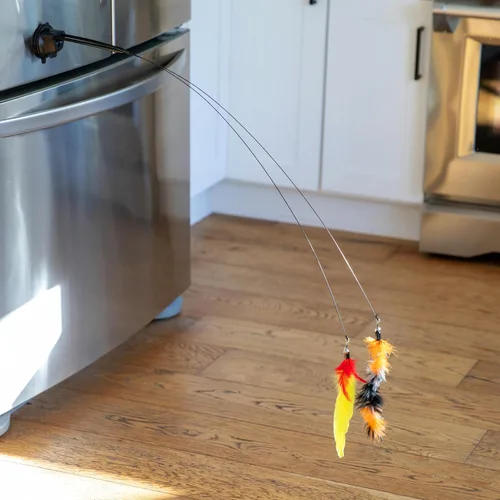 Miniatura 9 de 9 piezas Juguetes interactivos para gatos de interior Juguetes para gatos de interior con ventosa Juguetes para gatos de interior para caza de Base