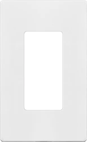 Miniatura 112 de ENERLITES Placas de pared decorativas sin tornillos, cubiertas de tomacorrientes seguras para niños, tamaño de 4 posiciones, 4.68" H x 8.30" L, Negro