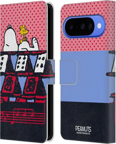 Miniatura 31 de Head Case Designs Officially Licensed Peanuts Snoopy & Woodstock 2 Halfs and Laughs Leather Wallet Case Compatible with Google Pixel 8 Snoopy