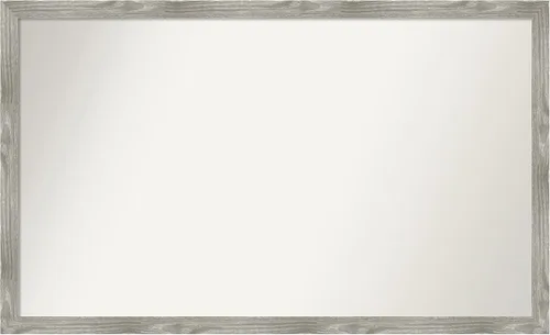 Miniatura 459 de Amanti Art Espejo personalizado, espejo de baño gris plomo a rayas, espejo de pared o espejo de tocador de baño sobre el fregadero