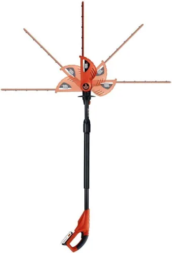 Miniatura 10 de BLACK+DECKER 20V MAX Motosierra de poste inalámbrica, 18 pulgadas (LPHT120)