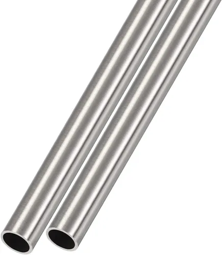 Miniatura 9 de METALLIXITY Tubo de acero inoxidable 304 (0.236 in de diámetro x 0.024 in de pared T x 11.811 in de largo), 2 piezas, tubo recto - para muebles