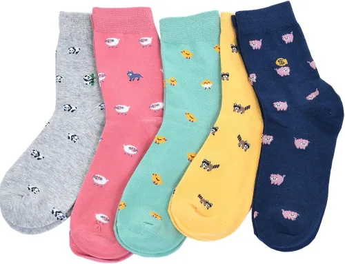 Miniatura 2 de Losa Kute - Calcetines para mujer con diseños de cactus calcetines de algodón calcetines largos divertidos para mujer lindos calcetines con dieño