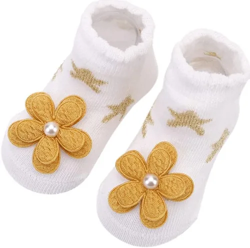 Miniatura 4 de Newborn Baby-girls Socks and Bow Infant Toddler Ankle Socks
