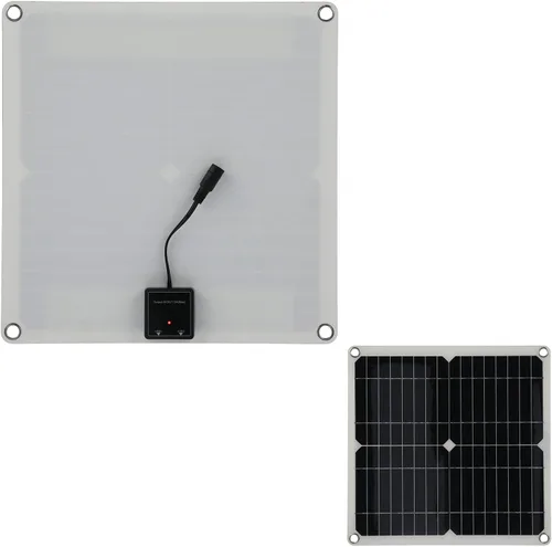 Miniatura 9 de Panel solar, tablero cargador de panel de célula solar de 15W 18V, impermeable IP65